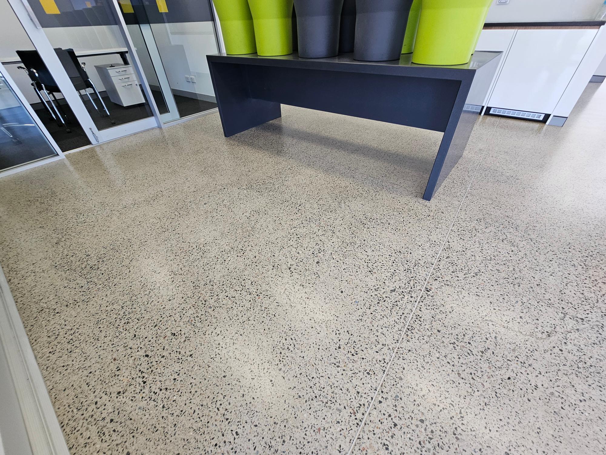 Polished Concrete Floor Cleaning