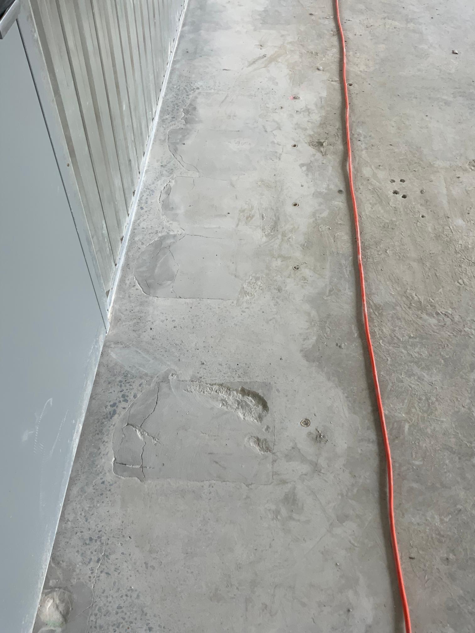 concrete floor rectification