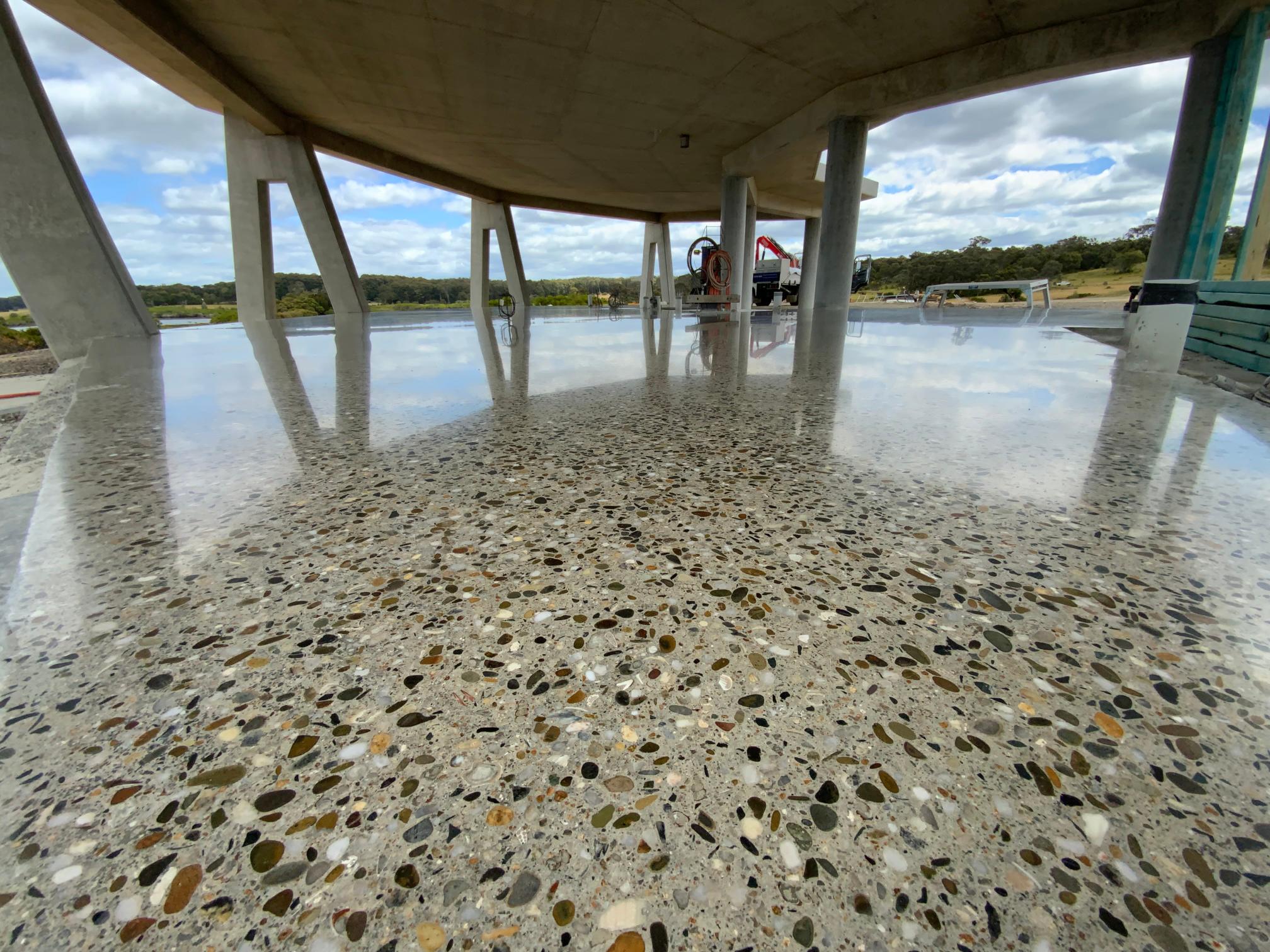 Full Exposure Concrete Polish