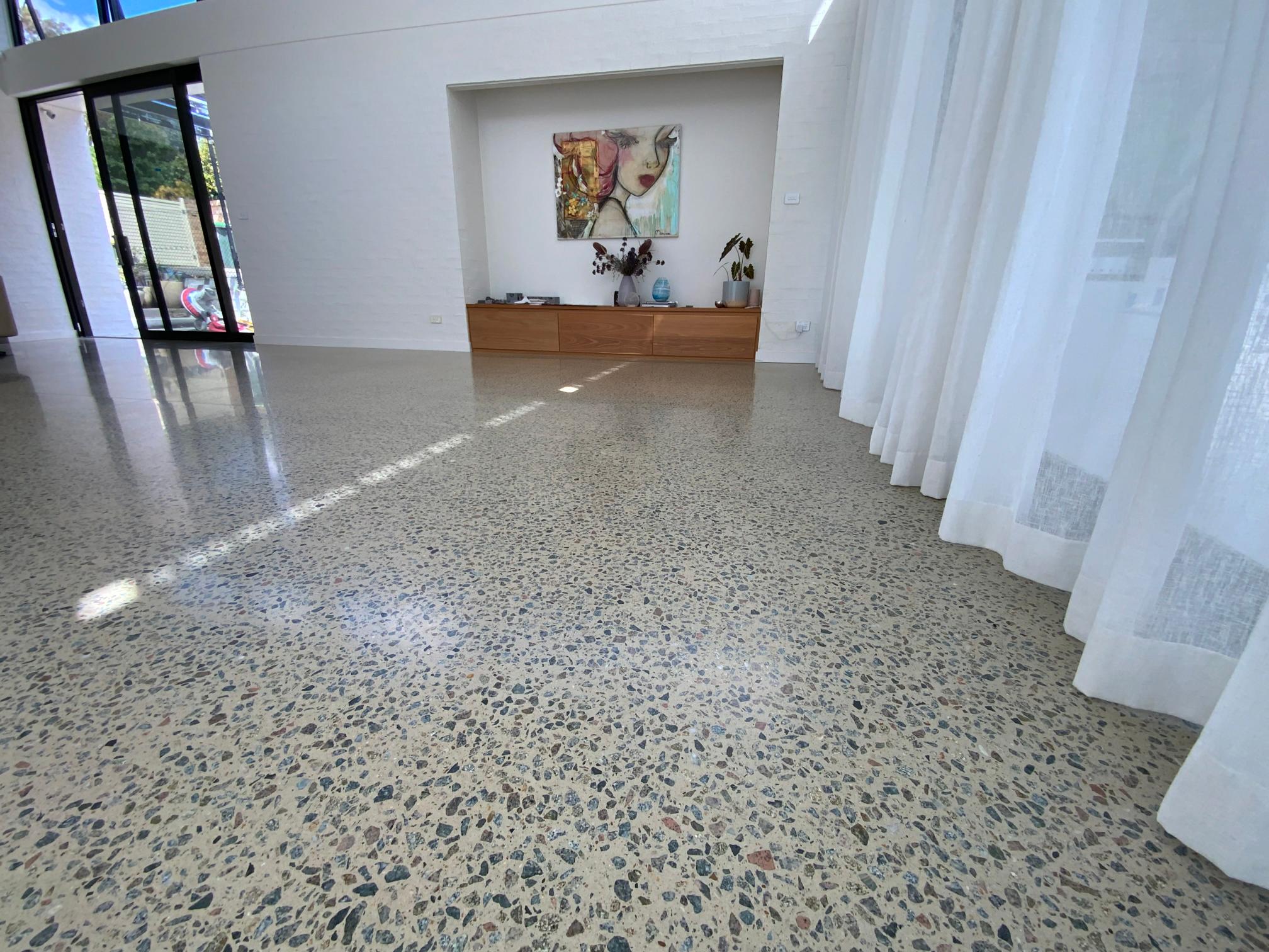Full Exposure Concrete Polish