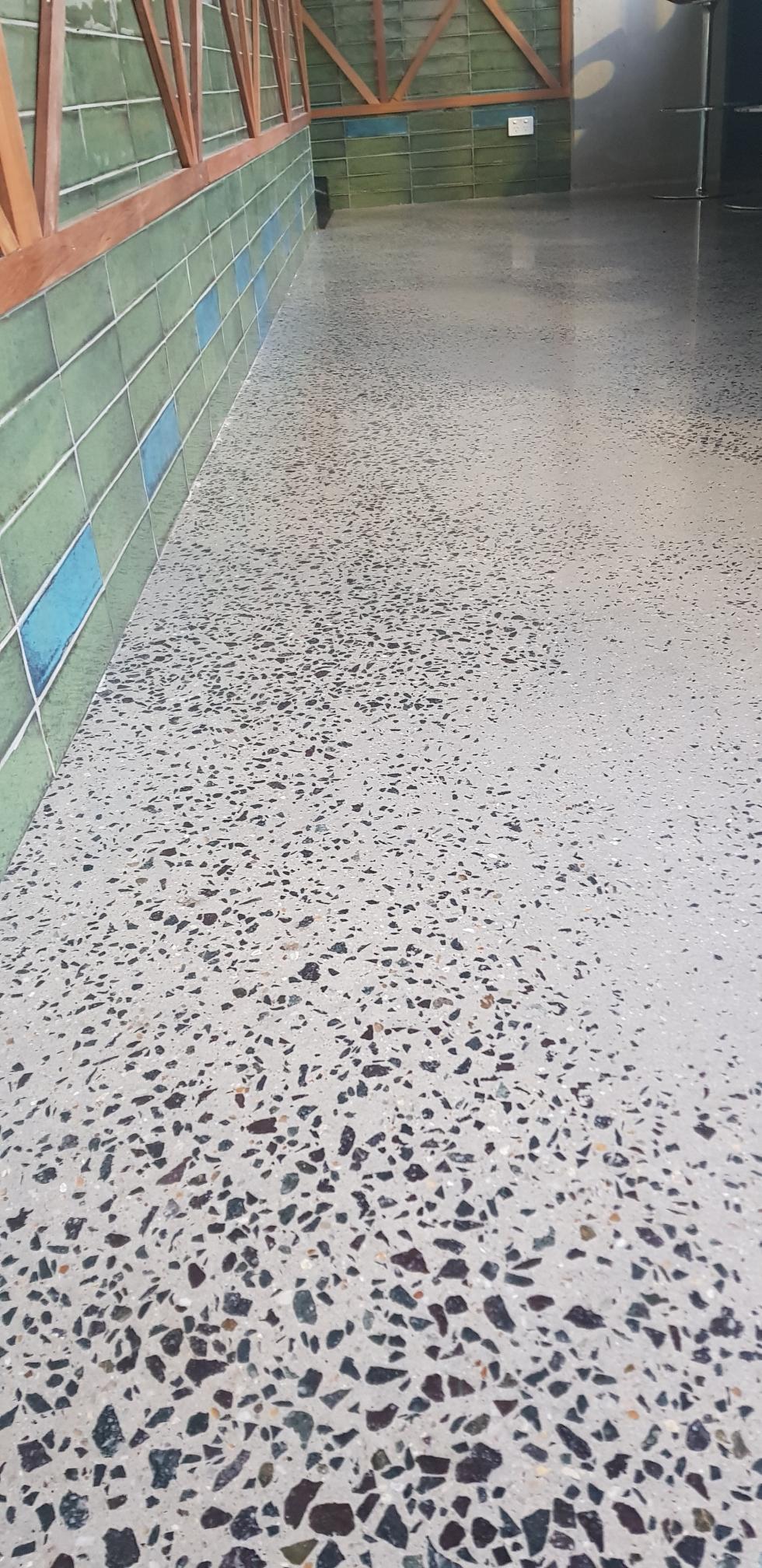 Medium Exposure Concrete Finish